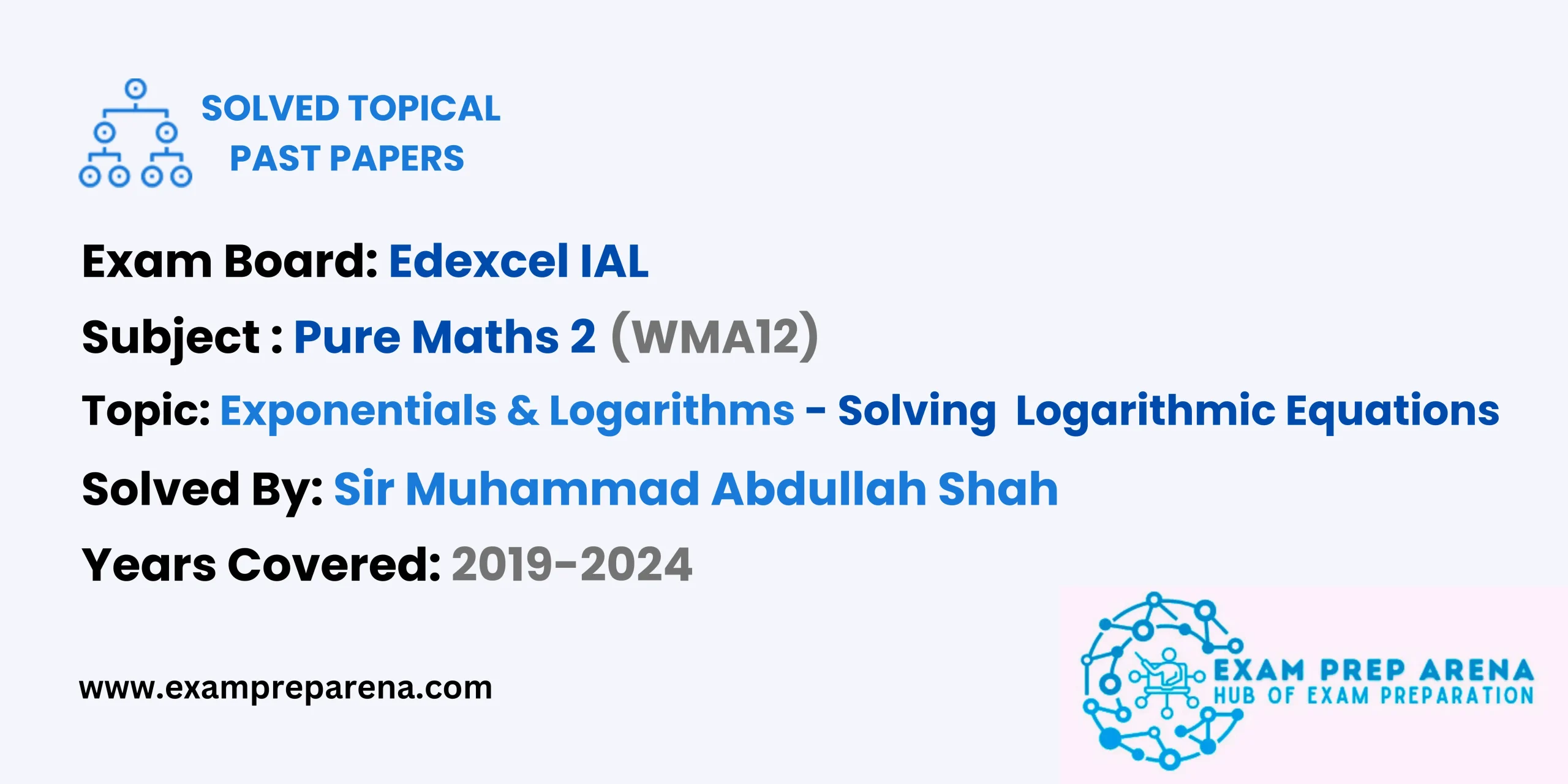 Solving Equations Using Logarithms Exam Prep Arena Solving equations using logarithms exam prep arena